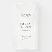 Zusammen ist ein schöner Ort zu sein! Elegant Banner (Vertikal)