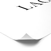 Zusammen ist ein schöner Ort zu sein - elegant Poster (Ecke)