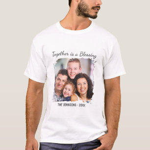 Zusammen ist ein Segen - Benutzerdefiniertes Famil T-Shirt