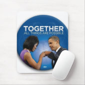 zusammen - ja taten wir! mousepad (Mit Mouse)