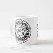 Zusammen kommen Gewerkschafts-Logo Kaffeetasse (Vorderseite Links)