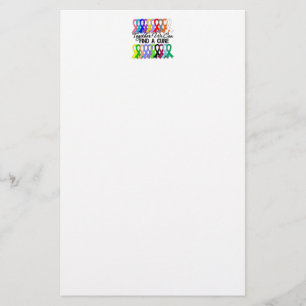 Zusammen können wir ein Heilung KREBS-BÄNDER Briefpapier