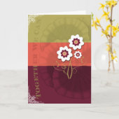 Zusammen können wir karte (Gelbe Blume)