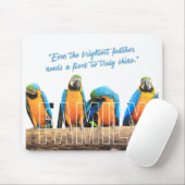 "Zusammen leuchten wir" Mousepad (Mit Mouse)