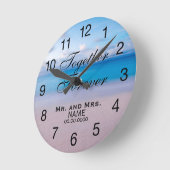 Zusammen mit der Acrylmauer-Uhr Runde Wanduhr (Winkel)