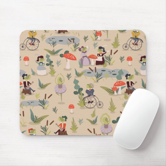Zusammen mit Frosch Land Mousepad (Mit Mouse)