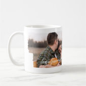 Zusammen Paare Foto Tasse mit Namen (Links)