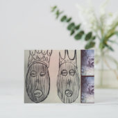 zusammen postkarte (Stehend Vorderseite)