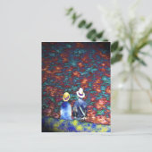 Zusammen... Postkarte (Stehend Vorderseite)