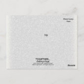 Zusammen... Postkarte (Rückseite)