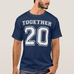 Zusammen seit IHREM DATUM Ehepaar Jubiläum w T-Shirt