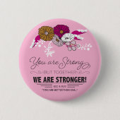 Zusammen sind wir stärker button (Vorderseite)