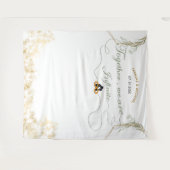 Zusammen sind wir unendlich heiraten Sage Green Go Wandteppich (Vorderseite (Horizontal))