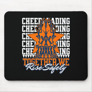 Zusammen steigen wir sicher auf - Cheerleading-Sic Mousepad