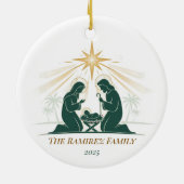 Zusammen unter der Star Nativity Ornament (Hinten)