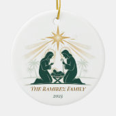 Zusammen unter der Star Nativity Ornament (Vorne)