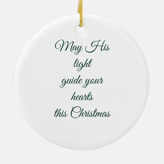 Zusammen unter der Star Nativity Ornament (Hinten)