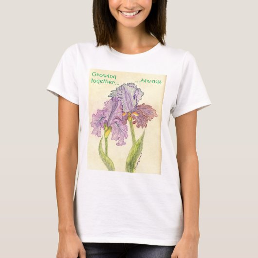Zusammen wachsen...immer T - Shirt (Vorderseite)