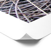 Zusammen warmen poster (Ecke)