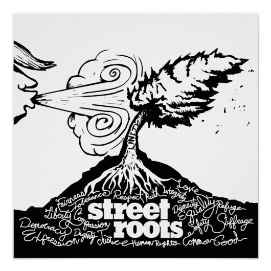 Zusammen werden wir jeden Sturm überstehen - glänz Poster (Vorderseite)