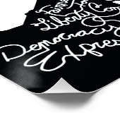 Zusammen werden wir jeden Sturm überstehen - glänz Poster (Ecke)