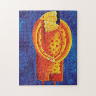 Zusammen Zeitgenössische Kunst Acrylmalerei Puzzle