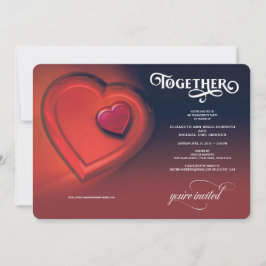 Zusammen, Zwei Herzen, Rote Verlobung Ankündigung