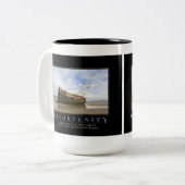 Zusammenarbeit Demotivational Tasse (Vorderseite Links)