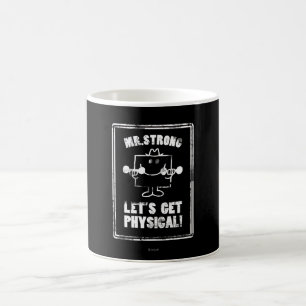 Zusammenarbeit mit Herrn Strong Kaffeetasse