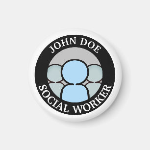 Zusammenarbeit mit Menschen Magnet