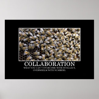 Zusammenarbeit verbessert Ihre Erfolgschance [XL] Poster
