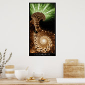 zusammenarbeiten poster (Küche)