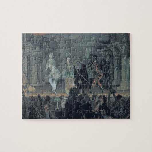 Zusammenbau der freien Maurer vor der Einführung Puzzle (Horizontal)