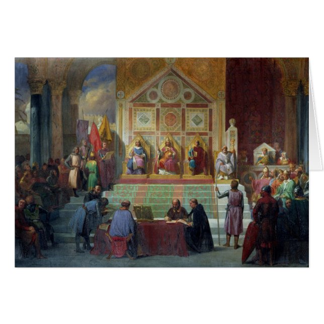 Zusammenbau der Kreuzfahrer in Ptolemais im Jahre (Vorderseite (Horizontal))