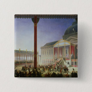 Zusammenbau des Champions de Mai, am 1. Juni 1815 Button