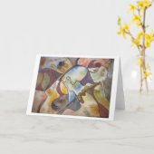 Zusammenbewusstes Karte (Gelbe Blume)