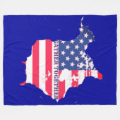 zusammenbringen Fleece Blanket (Vorderseite (Horizontal))