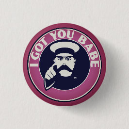 Zusammenbringen sein und ihrs Knopfabzeichen Button