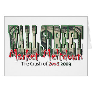 Zusammenbruch des Wall-Street-Marktes