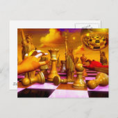 Zusammenbruch eines Imperiums Postkarte (Vorne/Hinten)