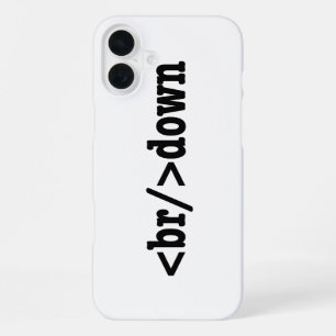 Zusammenbruch HTML-Code iPhone 16 Plus Hülle
