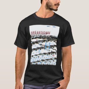 Zusammenbruch Retro-Computer-Störung Geek-Programm T-Shirt