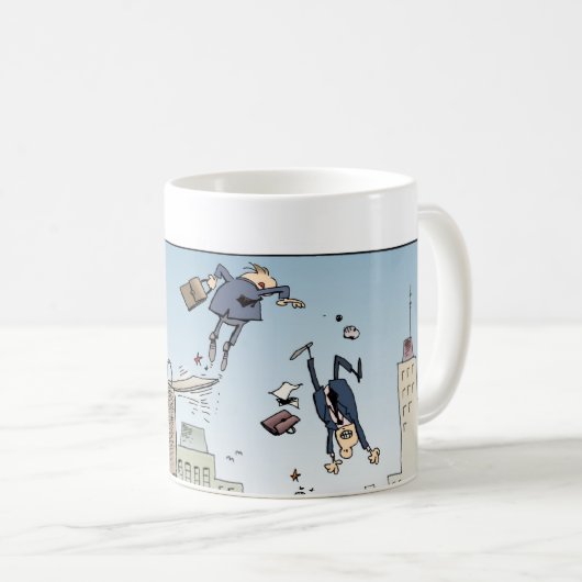 Zusammenbruchs-Opportunist auf lager Kaffeetasse (VorderseiteRechts)