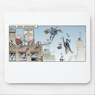 Zusammenbruchs-Opportunist auf lager Mousepad