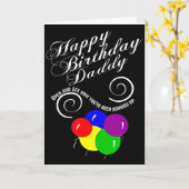 zusammenfassend Papa Geburtstag Karte (Gelbe Blume)