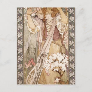 Zusammenfassung Alphonse Marie Mucha (Tschechoslow Postkarte