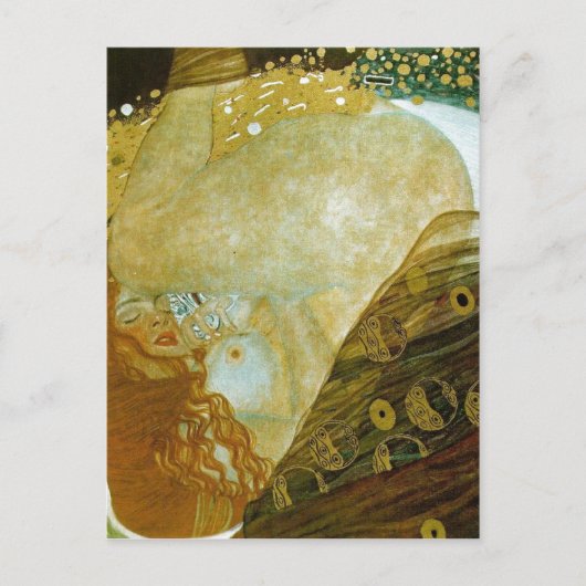 Zusammenfassung Beschreibung Danae, Oil on Leinwan Postkarte (Vorderseite)
