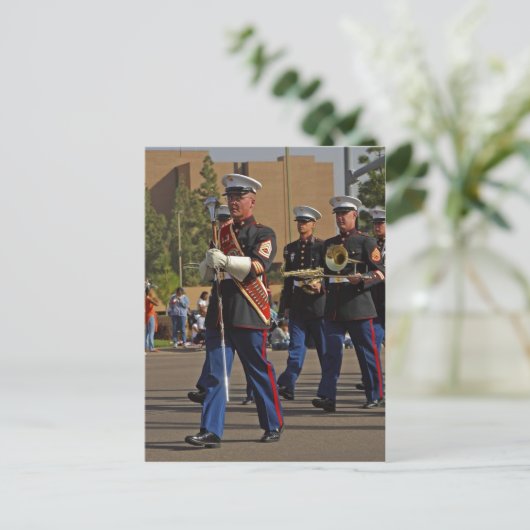 Zusammenfassung Beschreibung Der Drum Dur führt de Postkarte (Stehend Vorderseite)