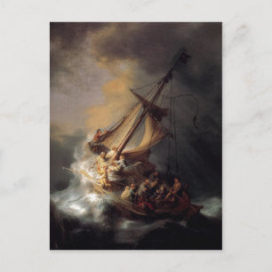 Zusammenfassung Beschreibung Einer von Rembrandt H Postkarte