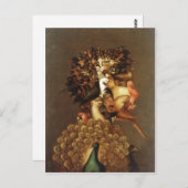 Zusammenfassung Beschreibung Giuseppe Arcimboldo T Postkarte (Vorne/Hinten)